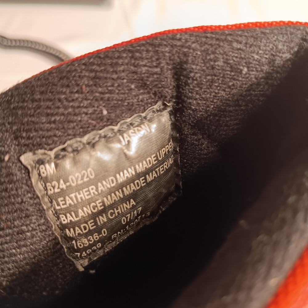Totes Kids Winter‎ Snow Boots Red Black Leather Zipper 8M - Picture 4 of 6